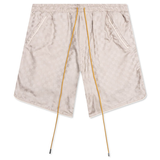 Checker PJ Short - Grey