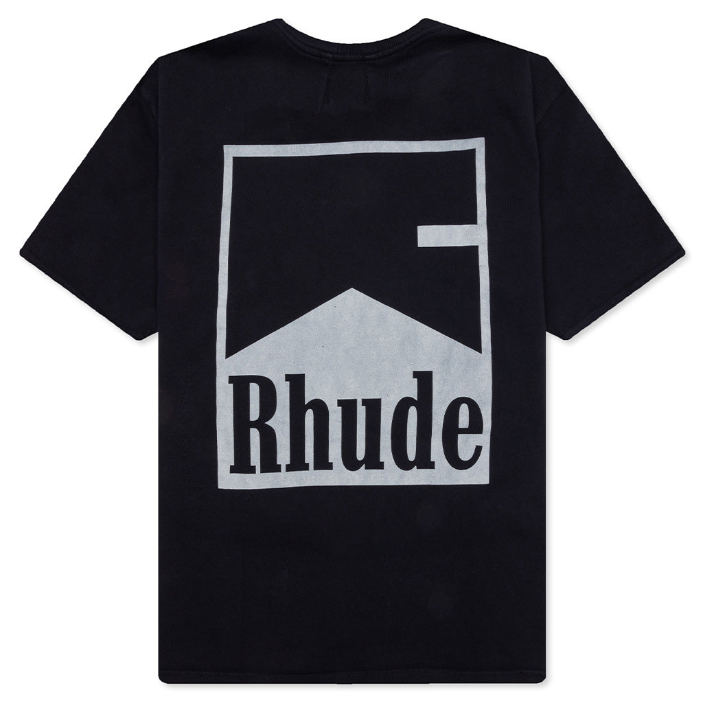 Rhude Chevron Tee - Vintage Black