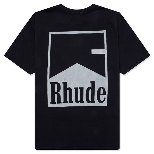 Rhude Chevron Tee - Vintage Black