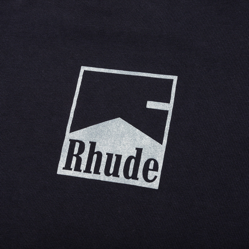 Rhude Chevron Tee - Vintage Black