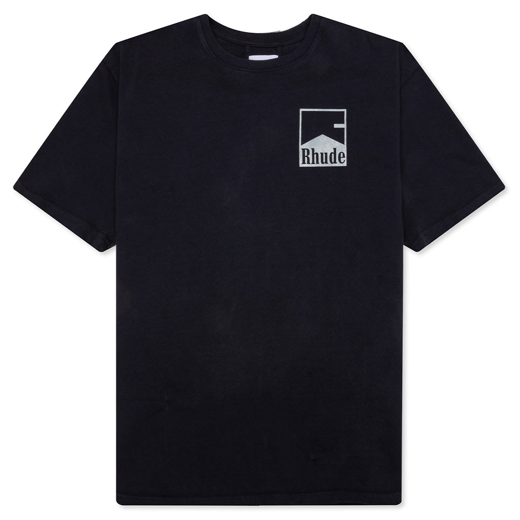 Rhude Chevron Tee - Vintage Black