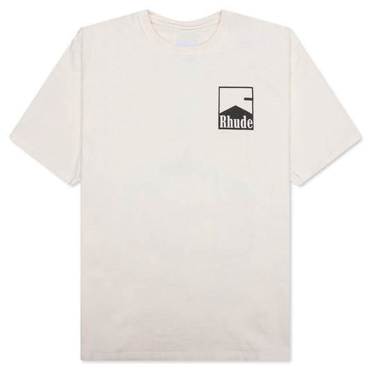 Rhude Chevron Tee - Vintage White