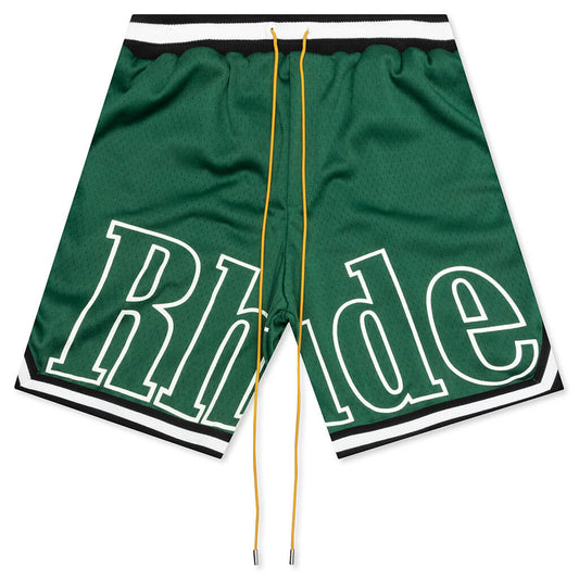 Court Logo Short - Forest Green