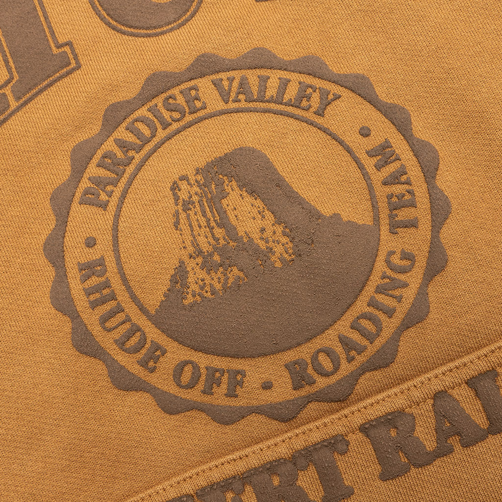 Cropped Desert Valley Hoodie - Camel