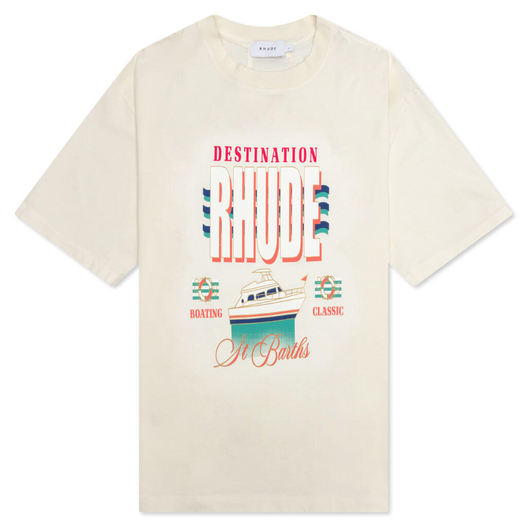 Destination Tee - Vintage White