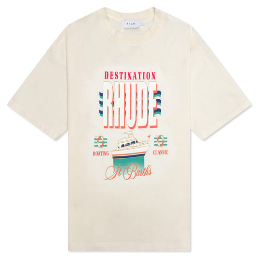Destination Tee - Vintage White