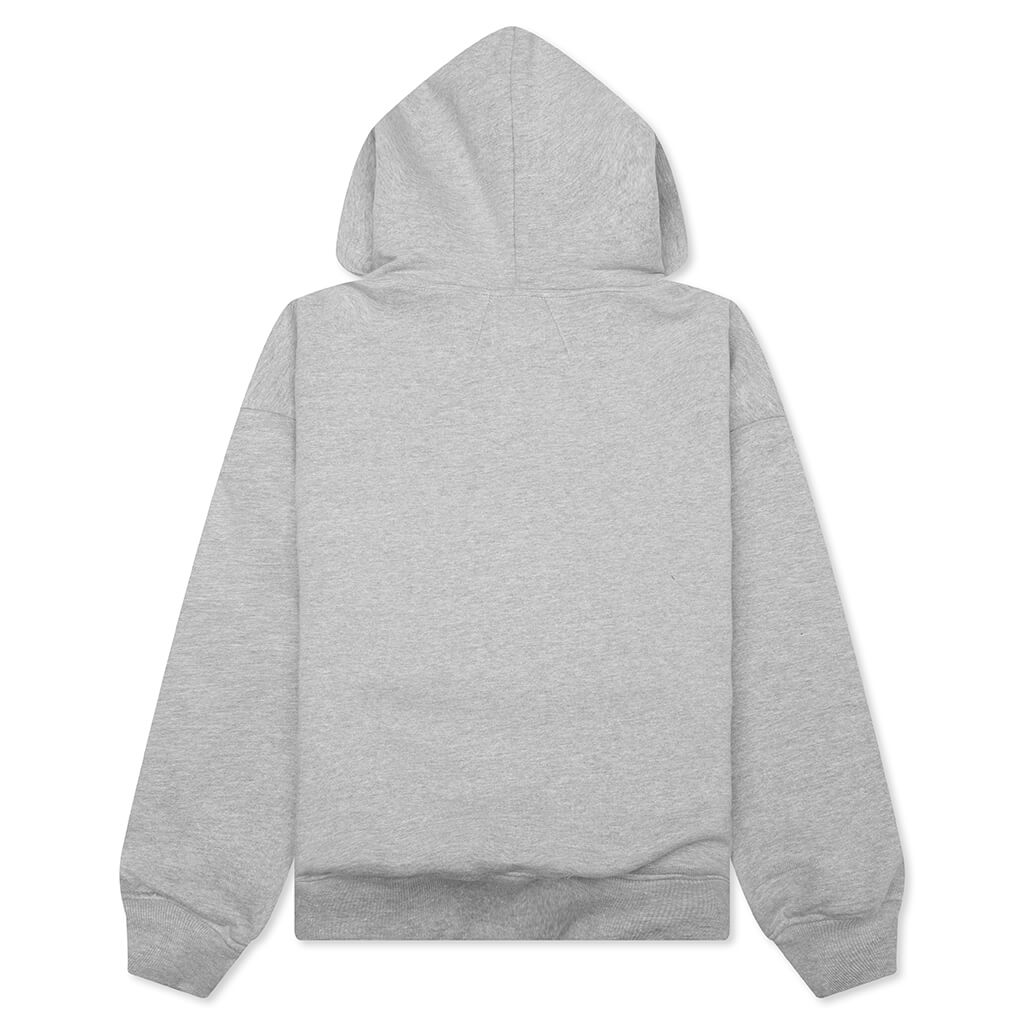 Rhude French Riviera Patch Hoodie - Heather Gray