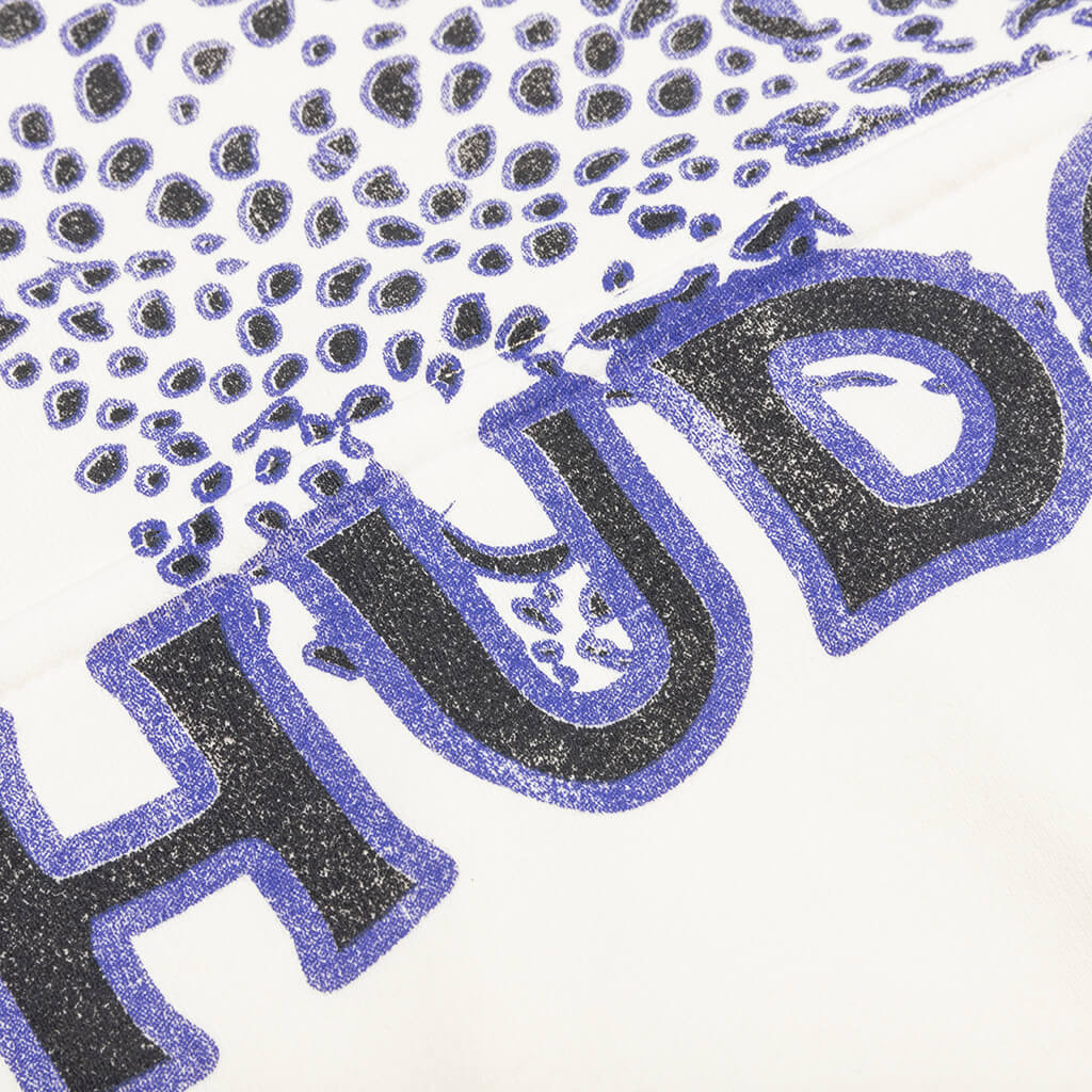Leopard Hoodie - Vintage White