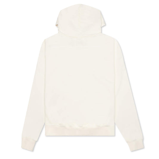 Leopard Hoodie - Vintage White