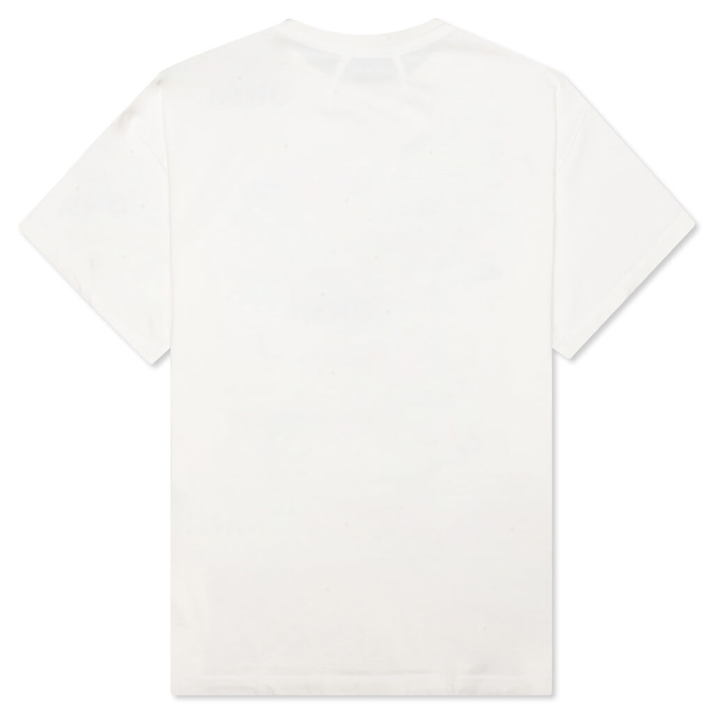 Leopard Tee - White