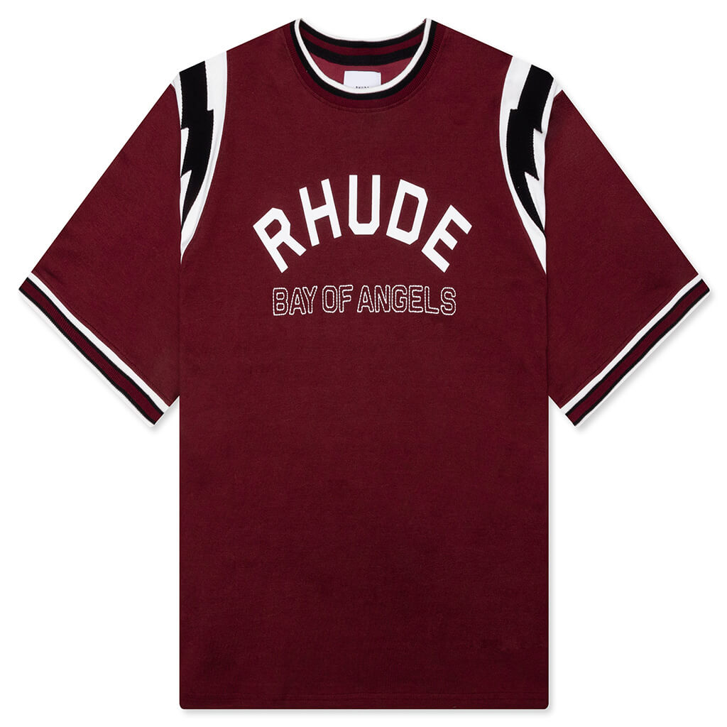 Rhude Lightning Jersey - Red/White