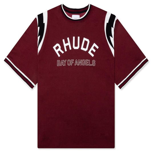Rhude Lightning Jersey - Red/White