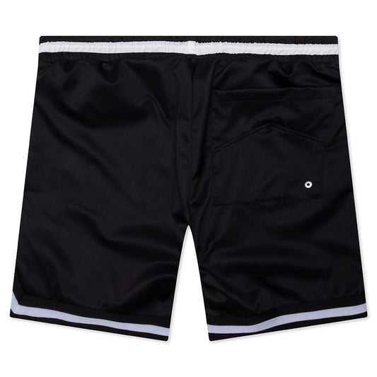 Rhude Logo Basketball Swim Shorts - Black/White