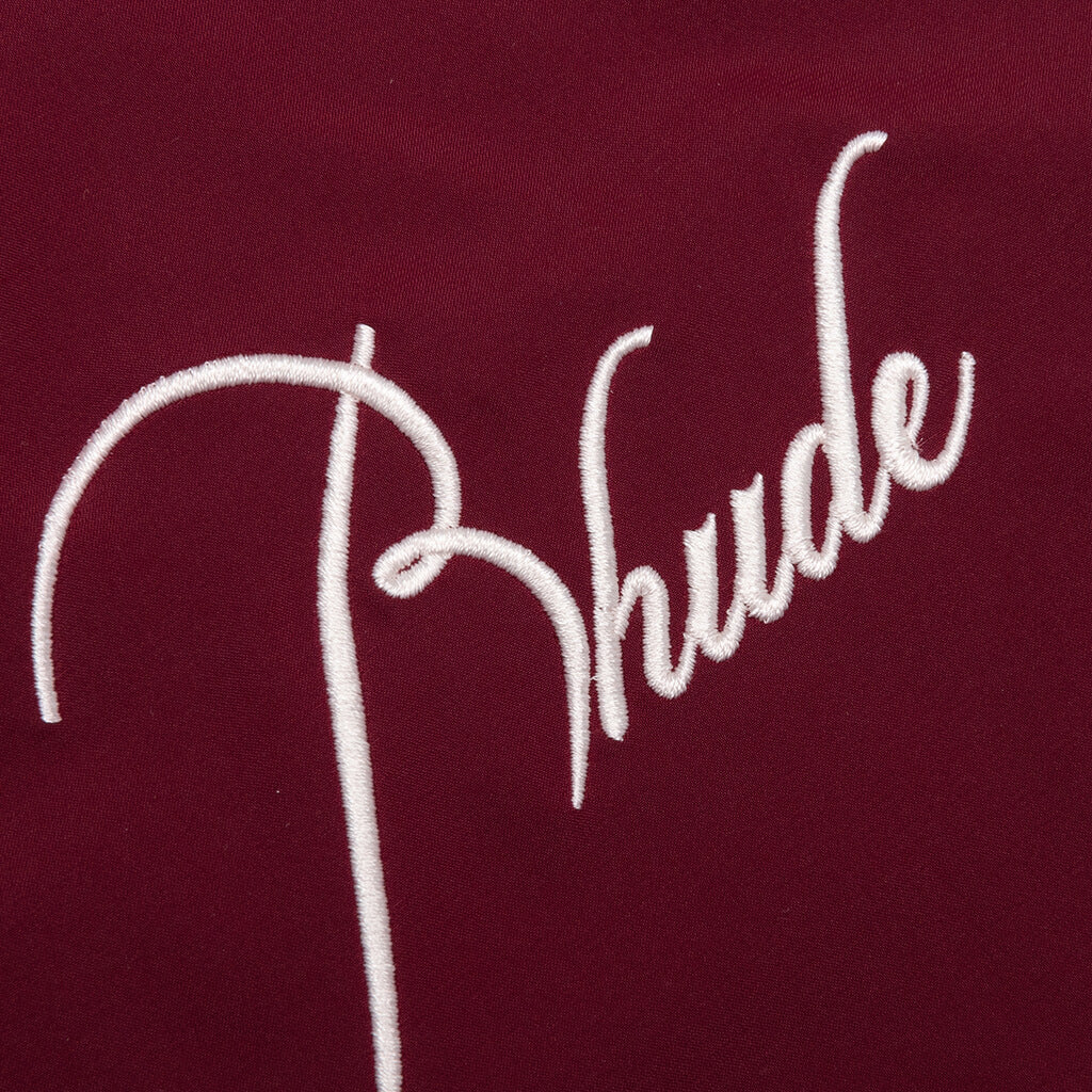 Logo Swim Short - Bordeaux