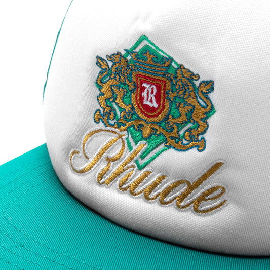 Menthol Trucker - Menthol/White
