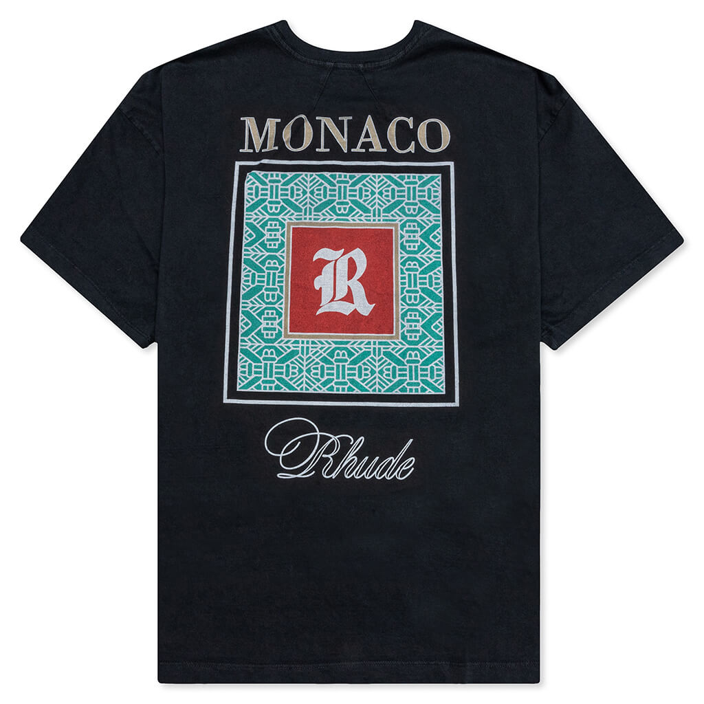 Monaco Tee - Vintage Black