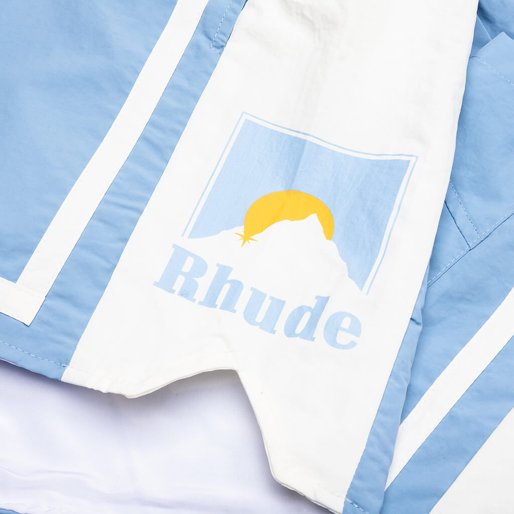 Rhude Moonlight Short - Powder Blue/Off White