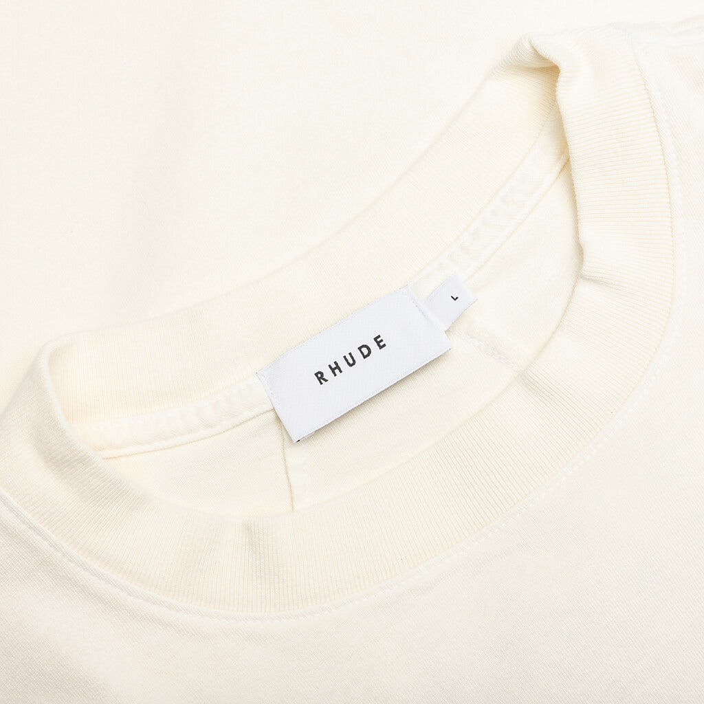 Moonlight Tropics Tee - Vintage White