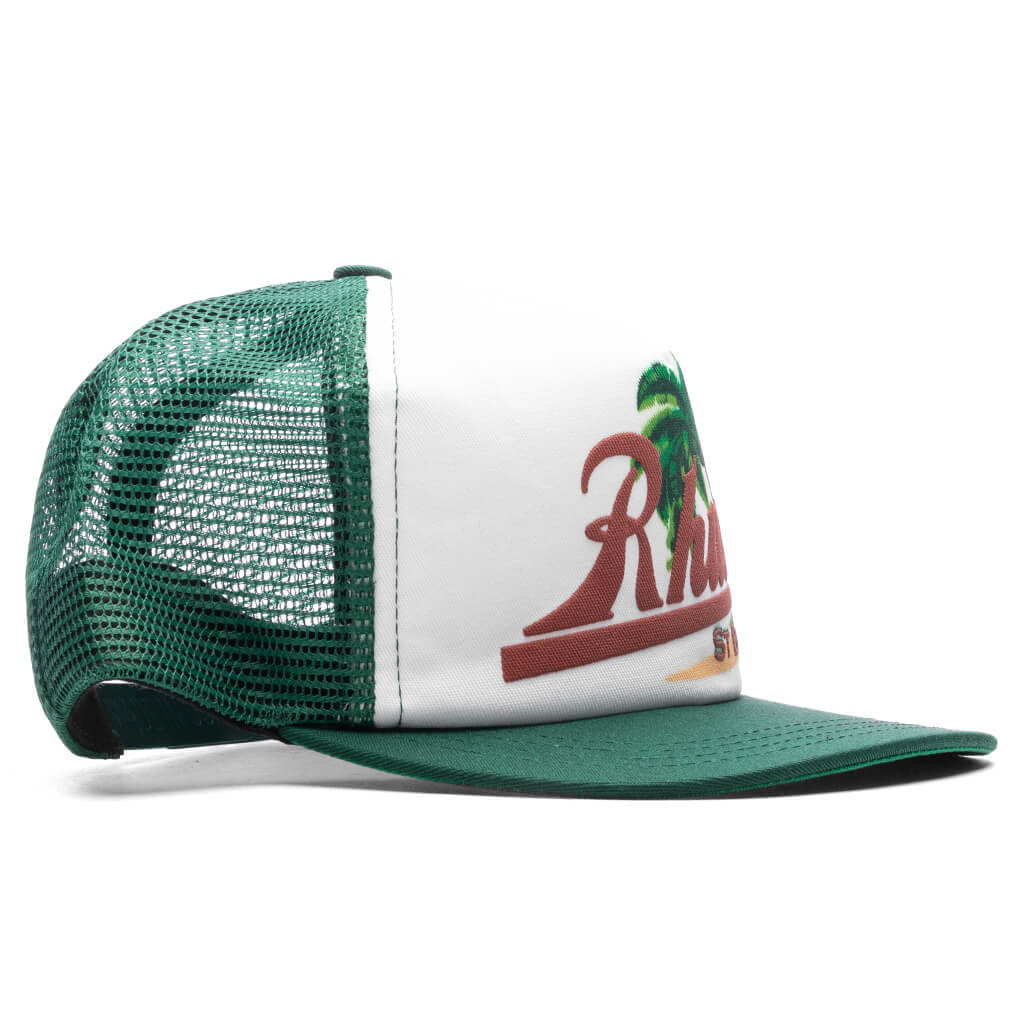 Palms Hat - Green/White