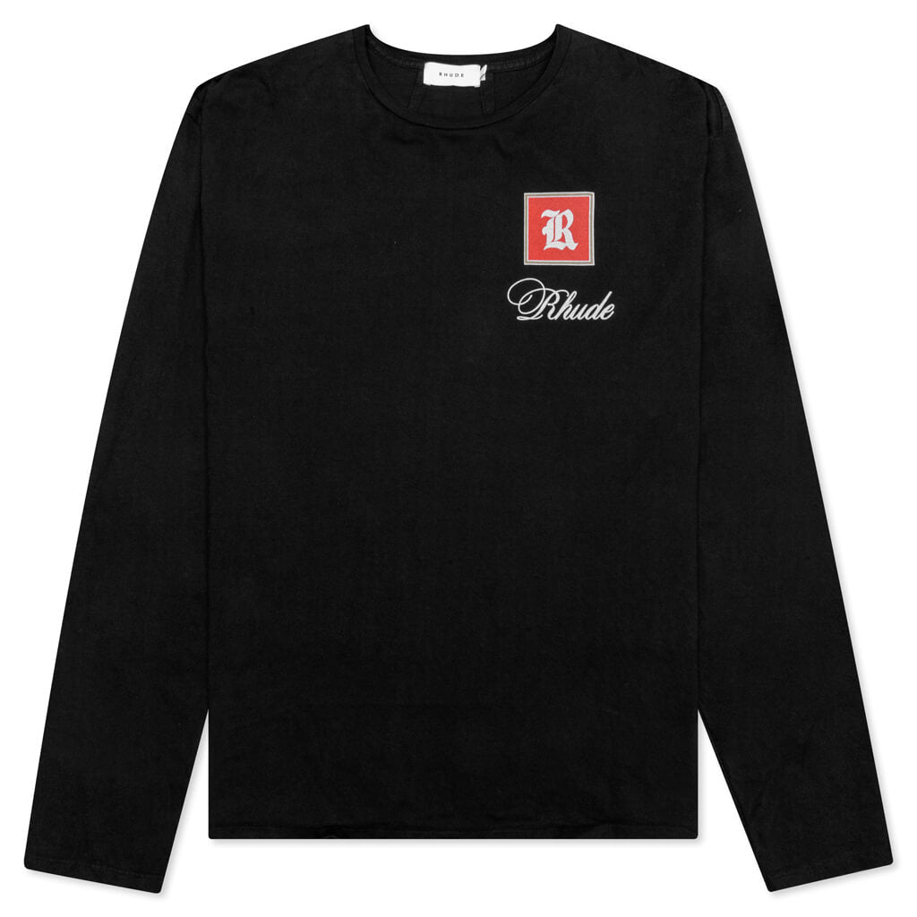 Porceline L/S Tee - Vintage Black