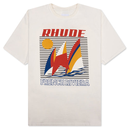 Rhude Poster Tee - Vintage White