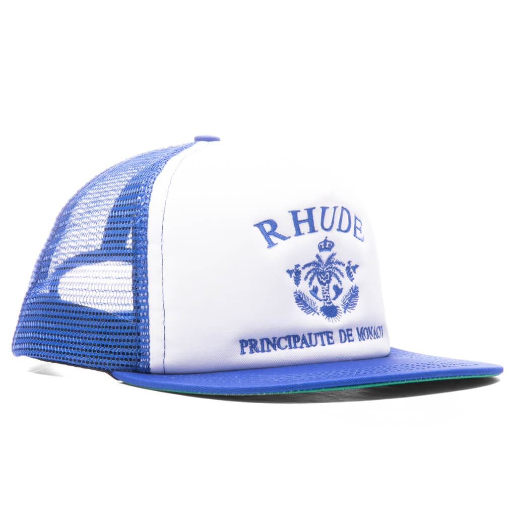 Principaute Hat - Royal Blue/White
