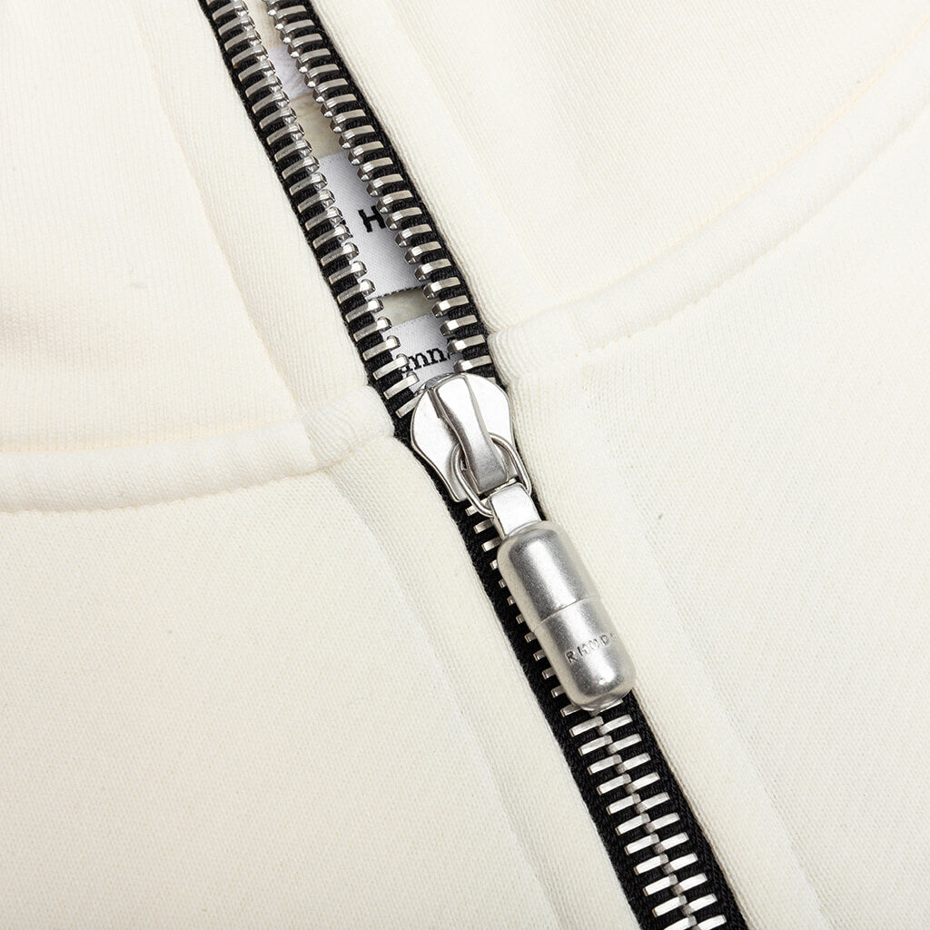 Quarter Zip - Vintage White/Black