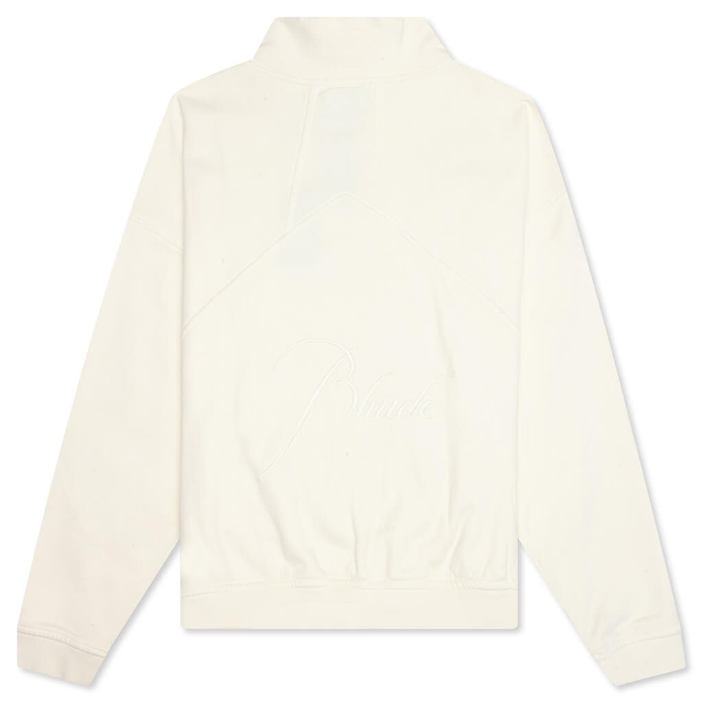 Quarter Zip - Vintage White/Black