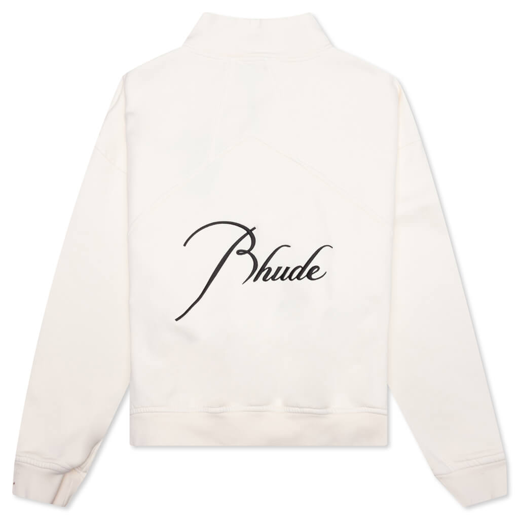 Quarter Zip - Vintage White
