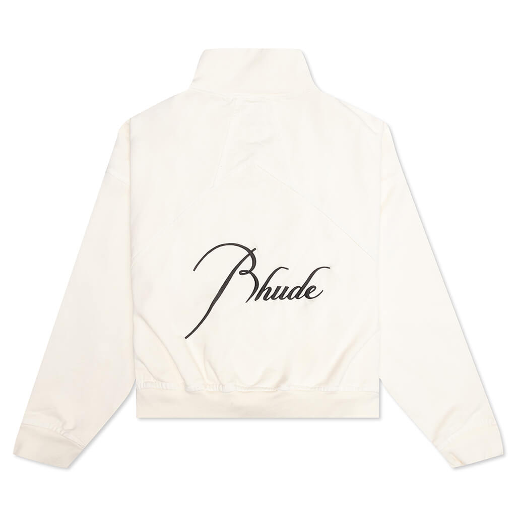 Quarter Zip - Vintage White/Black