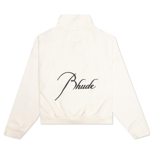 Quarter Zip - Vintage White/Black