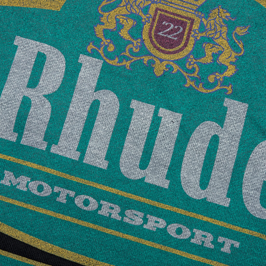 Racing Crest Hoodie - Vintage Black