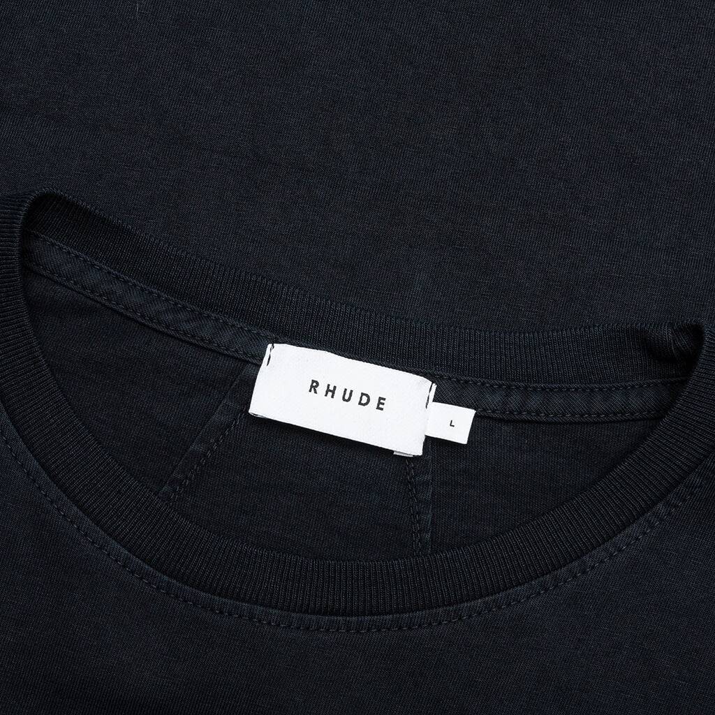 Racing Crest Tee - Vintage Black