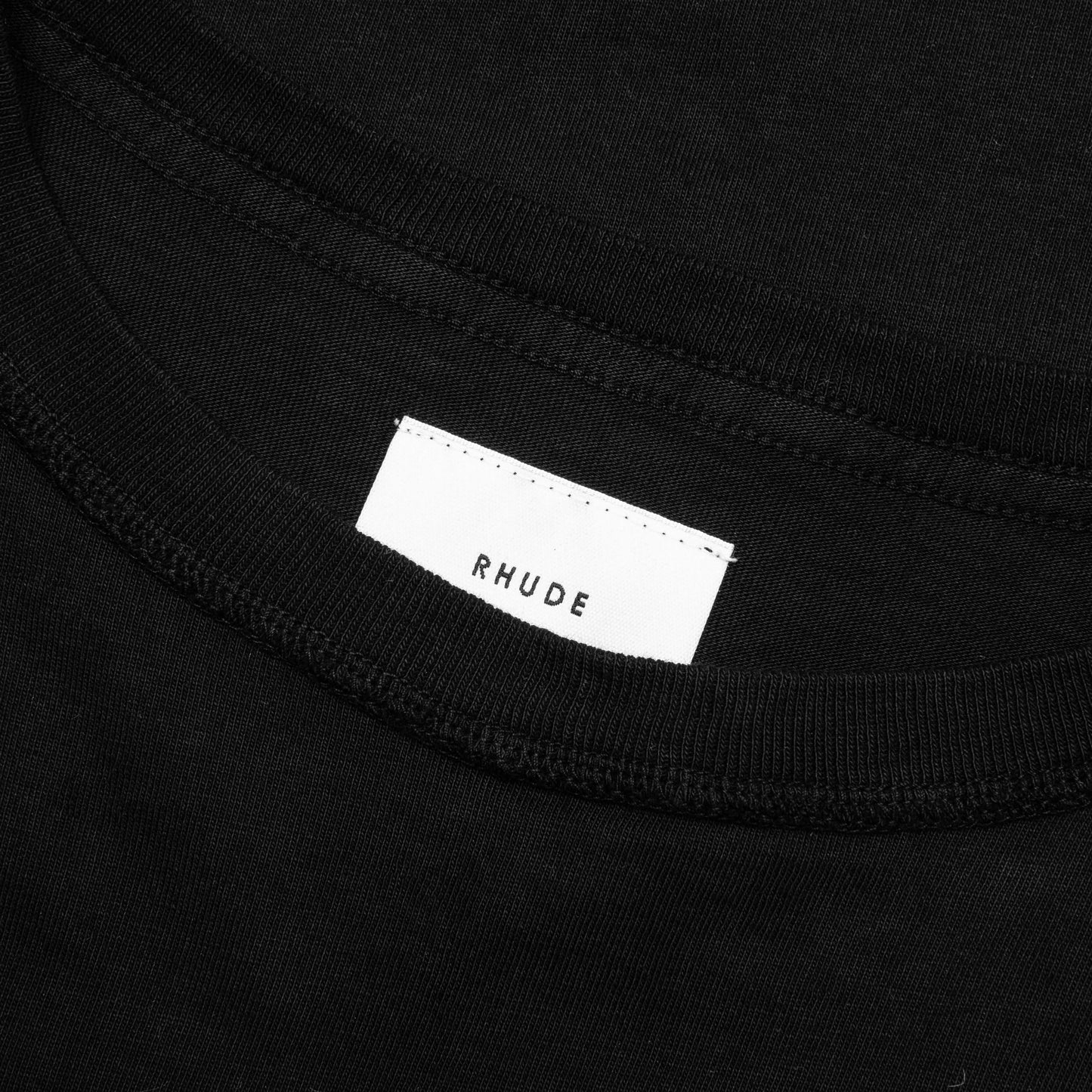 Reverse L/S Tee - Black