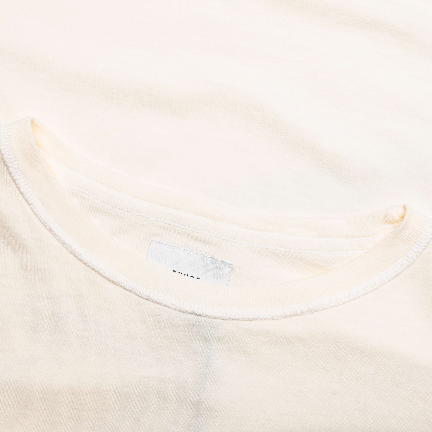 Reverse L/S Tee - Vintage White