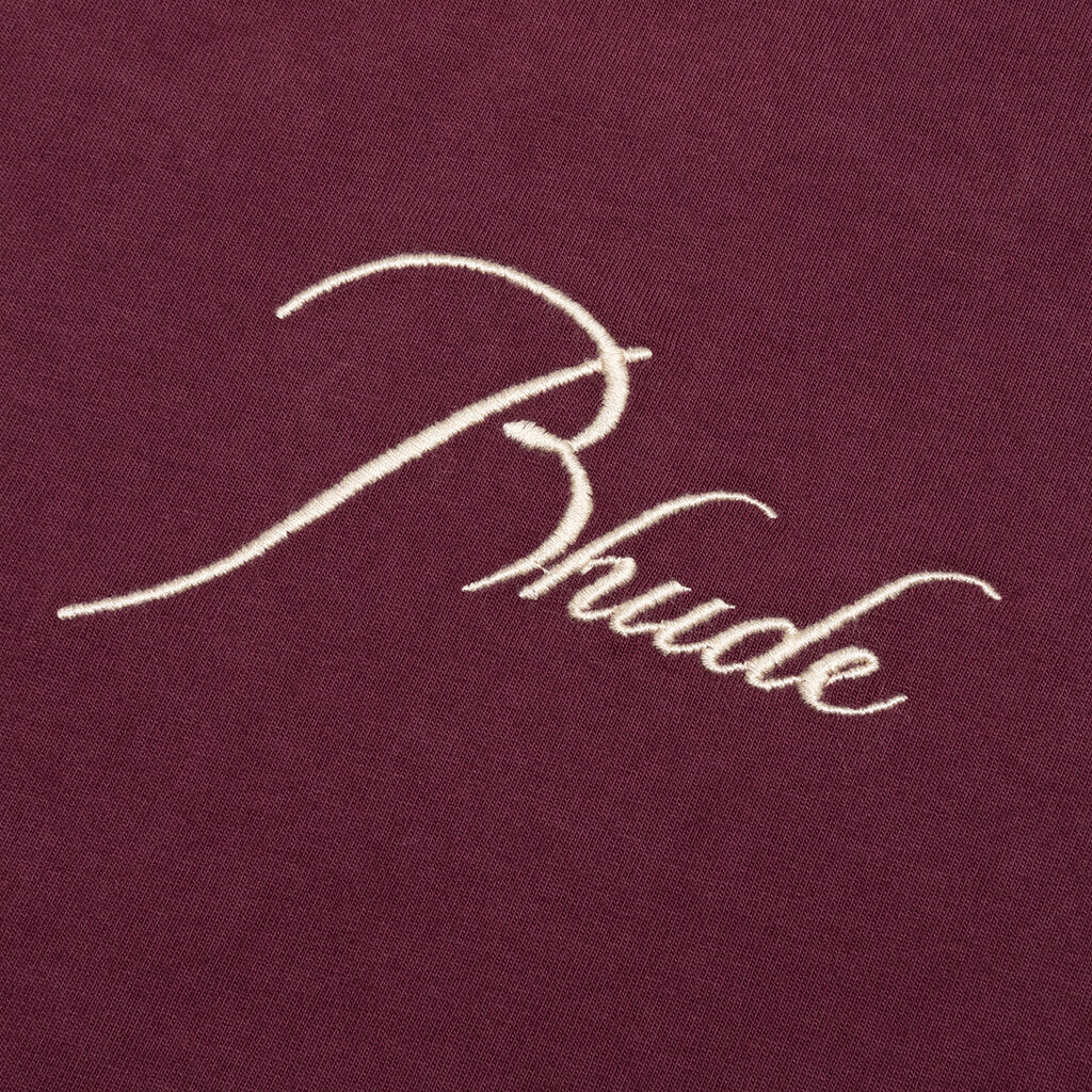 Reverse Tee - Bordeux