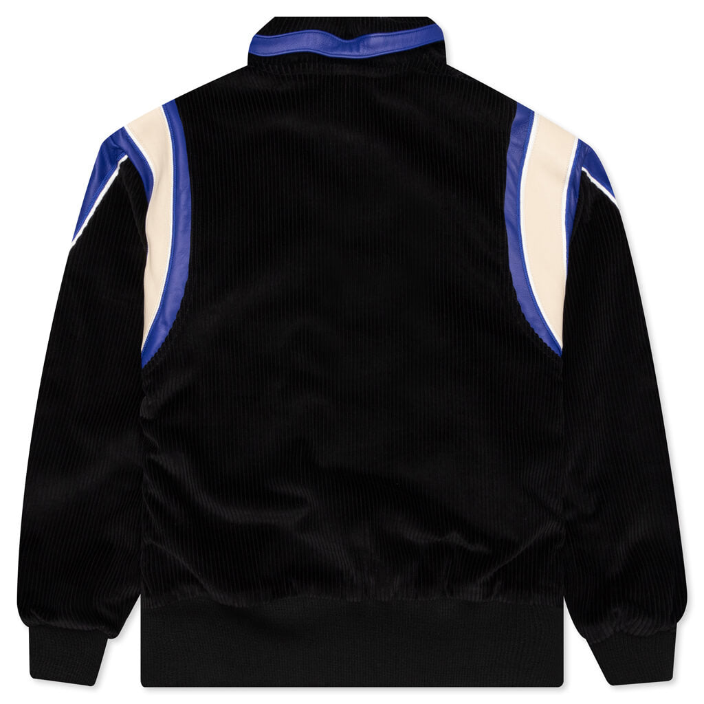 Royal Varsity Jacket - Black/Royal Blue
