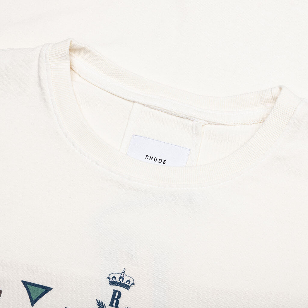 Rhude Sardines Tee - Vintage White