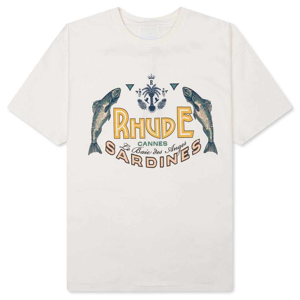 Rhude Sardines Tee - Vintage White