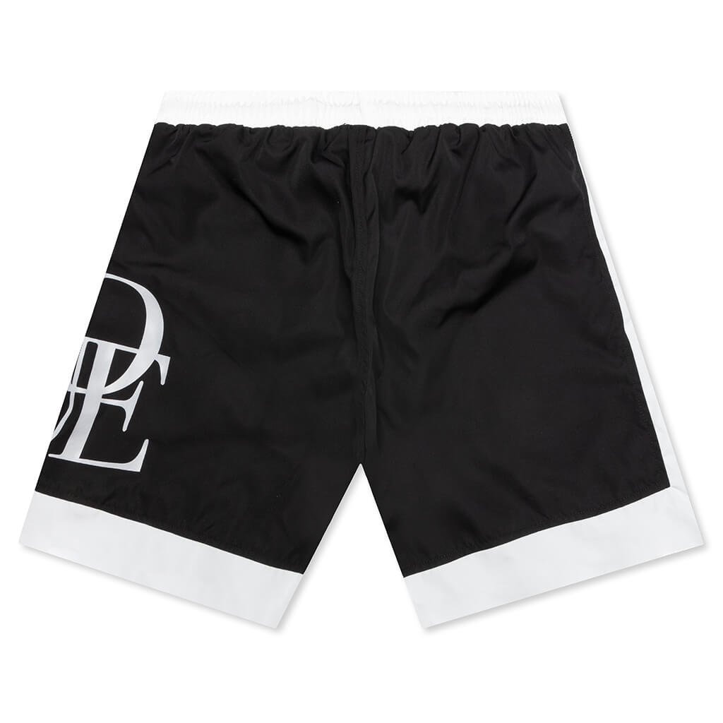 Side Logo Shorts - Black