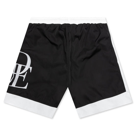 Side Logo Shorts - Black