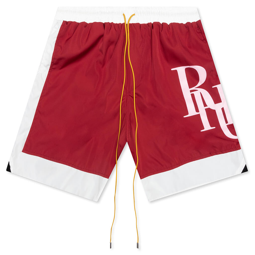 Side Logo Short - Maroon