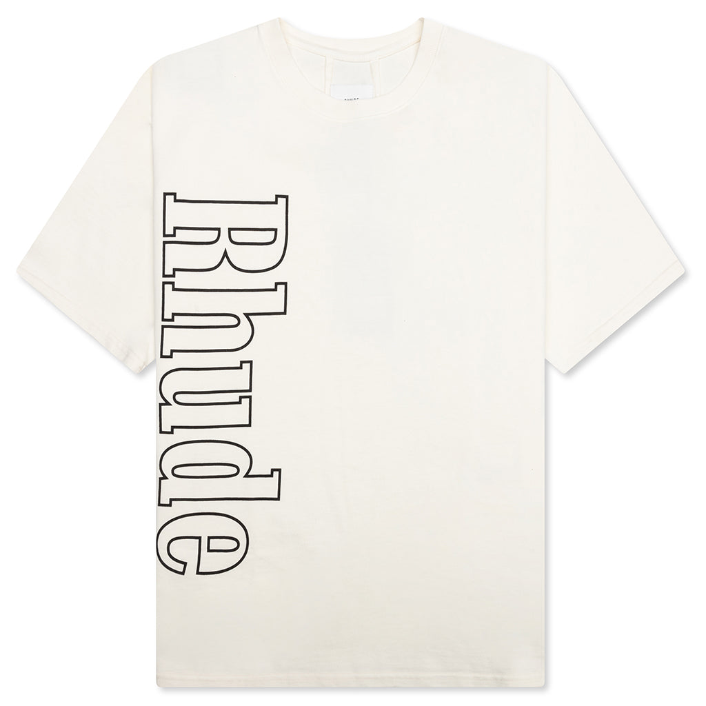 Side Logo Tee - Vintage White