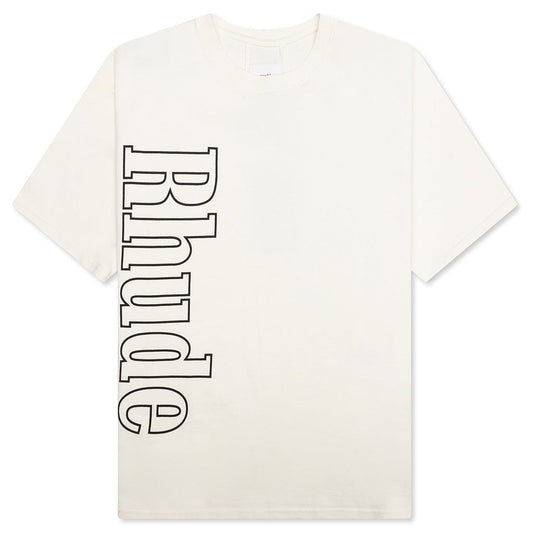 Side Logo Tee - Vintage White