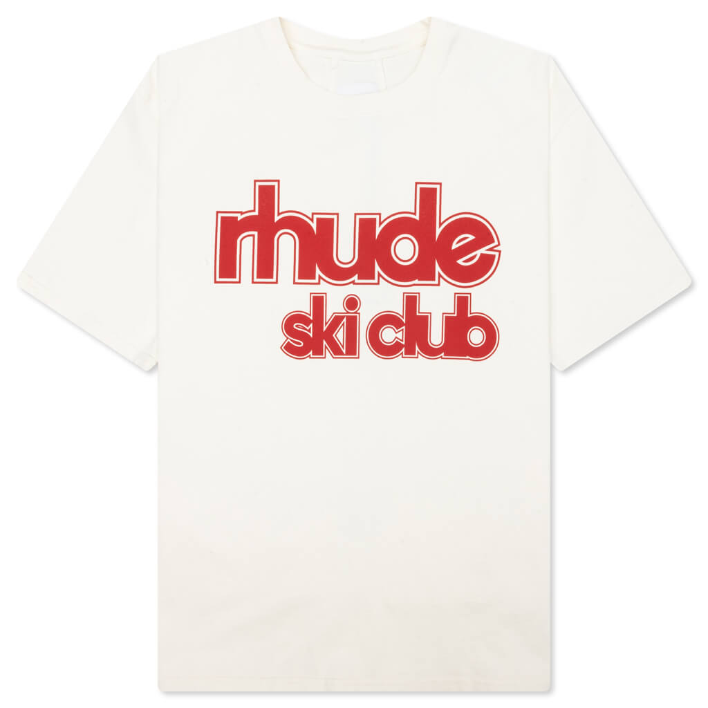 Ski Club Tee - Vintage White