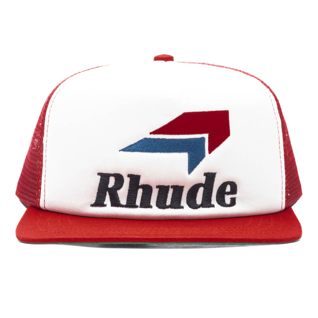 Speedmark Trucker - Red/Off White