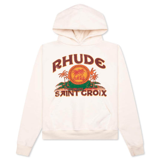 Rhude St. Croix Hoodie - Vintage White