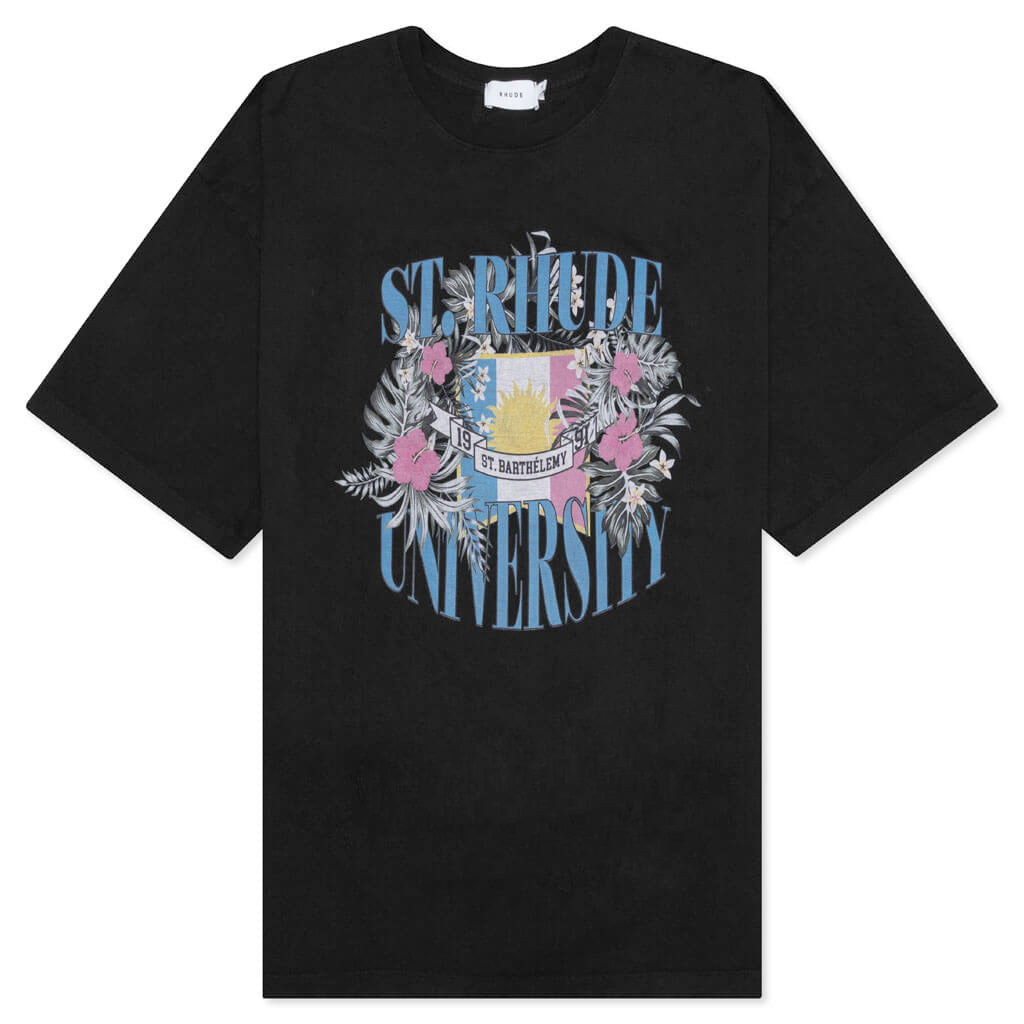 St. University Tee - Vintage Black