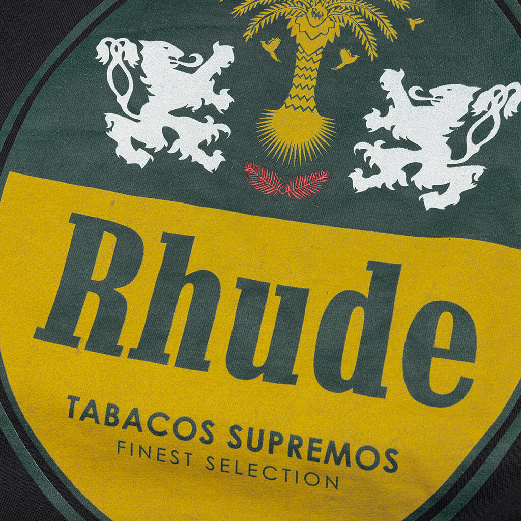 Rhude Tabaco Hoodie - Vintage Black
