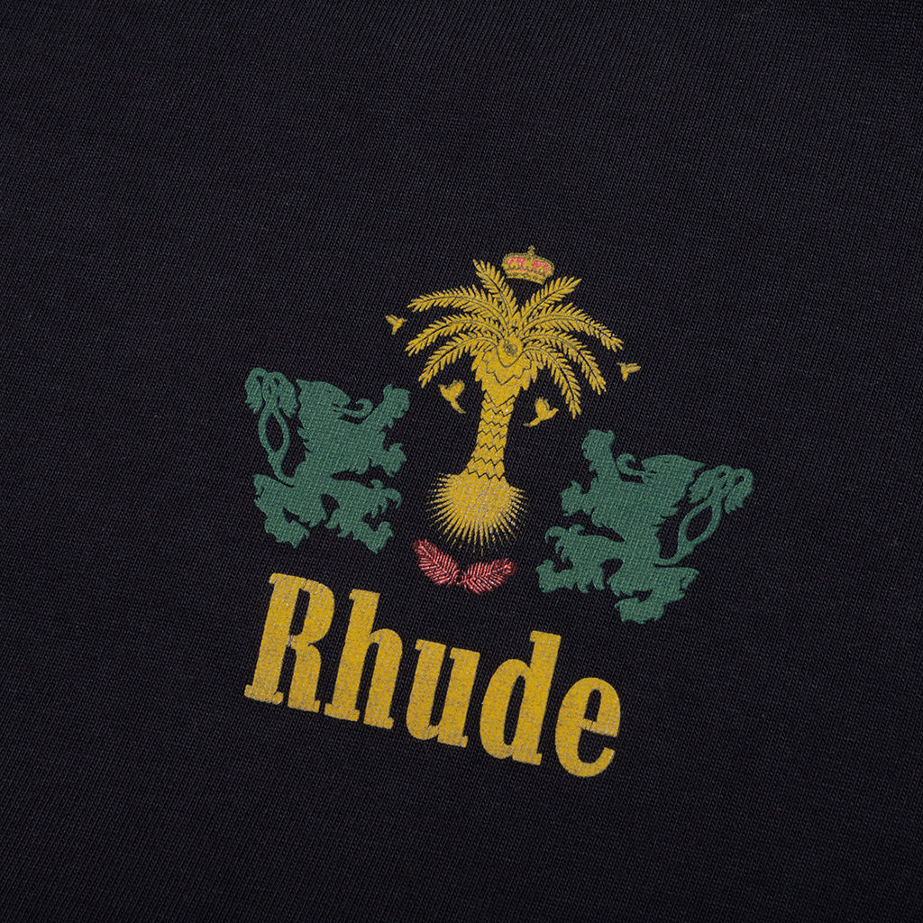 Rhude Tabaco Tee - Vintage Black